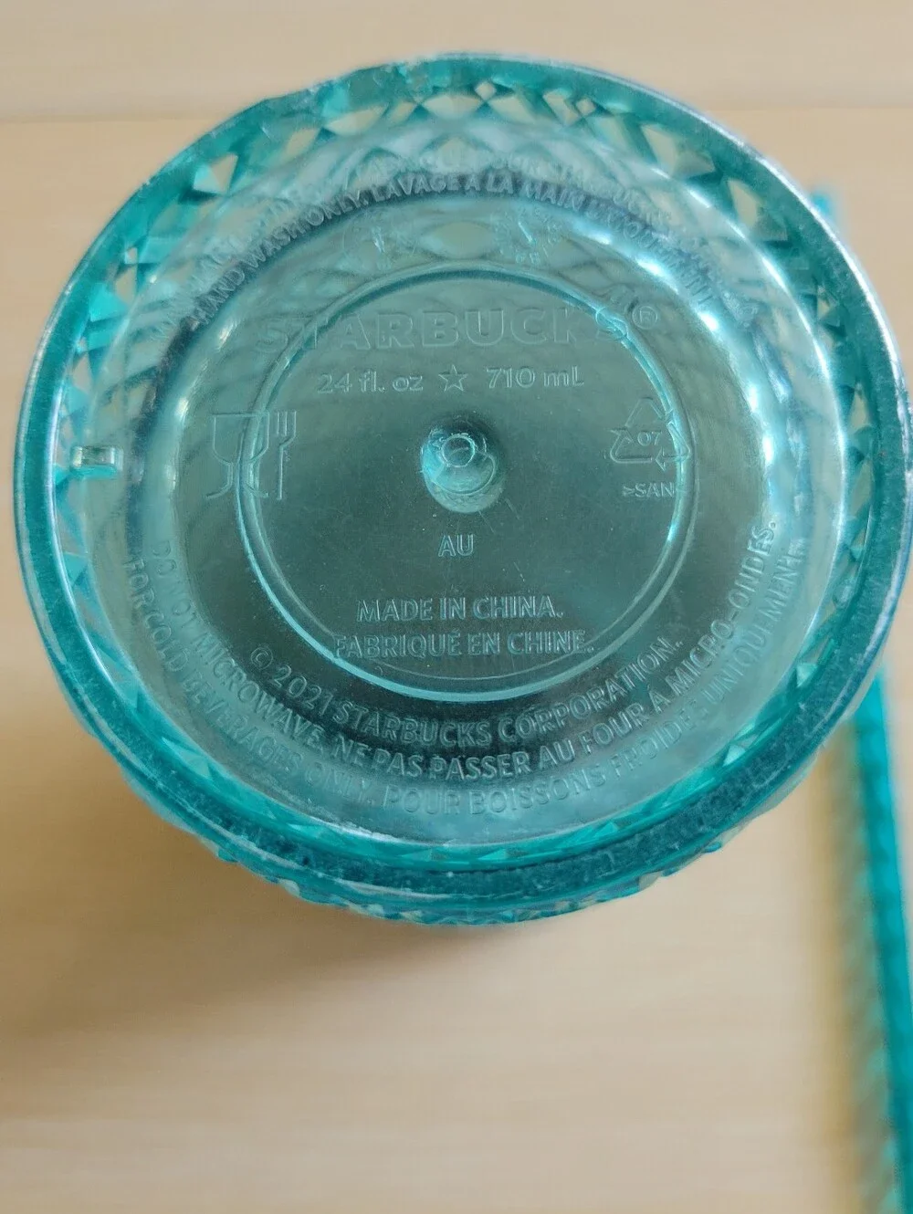 🧋Starbucks 2023 Teal Diamond Ombré Tumbler